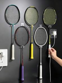 免鑽孔插頭掛鉤黏貼式插座固定器,適用於家用電器、充電頭與電源線,廚房小工具 - 均碼 - 查看 13