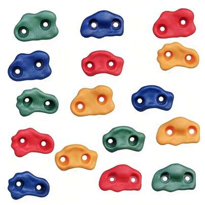 8 Pieces Of Outdoor Rock Climbing Wall-Mounted Rotating Wall-Mounted Rock Climbing Grips (Screws Not Included)