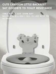 Cartoon Cute Toilet Seat Cover, Toilet Seat Pad, Toilet Seat Cushion, Convenient Foldable, Washable, Non-Fading, Portable Space-Saving - Multicolor - View 7