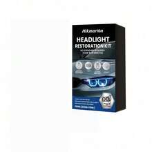 Hikmarion Headlight Restoration Polishing Kit, Removes Yellowing And Oxidation From Headlight Covers, Polishes To Clear, Protects In One Step, Restores Headlight Brightness - Liquid - View 13