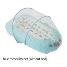 Baby Crib Netting & Accessories - Blue - View 8