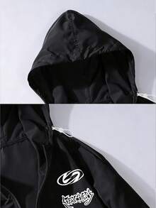 Men's Lightweight Jacket, Summer Jacket For Outdoor Fishing, Travel, Beach, Couple Sportswear - Black - View 3