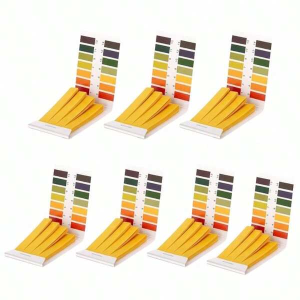 560 Tiras Reactivas Tornasol Medición Ph 1-14 Papel Reactivo, Papel Tornasol Universal para Probar Agua, Vino, Suelo, Piscinas, Spas, Jabones y Peceras, Lectura Rápida y Tiras de pH de Alta Precisión