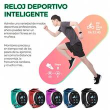 (Envío gratis) Reloj Inteligente Smart Watch Deportivo - color aleatorio - Ver 5