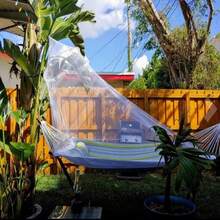 1pc Mosquito Net, Outdoor Camping Tent, Princess Dome Canopy, Indoor/Outdoor Universal, Fully Enclosed Round Dome Design, Insect-Proof, Easy To Install, Suitable For Outdoor Camping And Home - Dome Mosquito Net - View 7