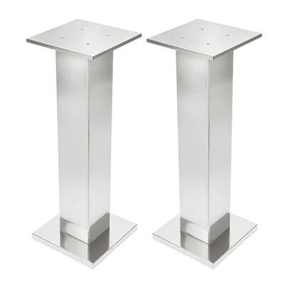 YUNRUX 2-Piece Stainless Steel Wedding Flower Stands, Decorative Flower Stands For Weddings, Anniversaries, And Birthday Parties