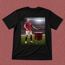 Men T-Shirts - 黑色 - 查看 1
