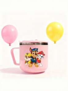 1pc Paw Patrol Water Bottle With Silicone Straw, 16 Oz, Portable Leak-Proof Lid, Available In 4 Colors, Perfect For First Day Of School, Back To School Gift, Party Water Bottle, Travel, School, Or Birthday Gifts Plastic Water Cup - View 7