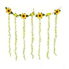 Sunflower Photo Wall Suitable For Home Background Decoration - Sunflower Photo Wall - View 8