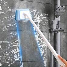 Bathroom Multi-Function Wall Cleaning Brush, Long Handle With Replaceable Head, Bathtub, Tile, Window Glass Sponge Brush - Multifunctional Wall Cleaning - View 1