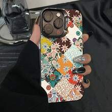 [24-Hour On-Site Shipping]Four Seasons Flower Language Phone Case, Suitable For Apple 15Promax, IPhone16Pro With Floral Pattern, 144Pro With Pattern, 17Air - 圖片1PCS - 查看 2