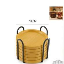 Creative Round Coffee Table Bedside Table Three Pieces Combination Corner Table Side Cabinet High-End Alphabet Table - Camel - View 8