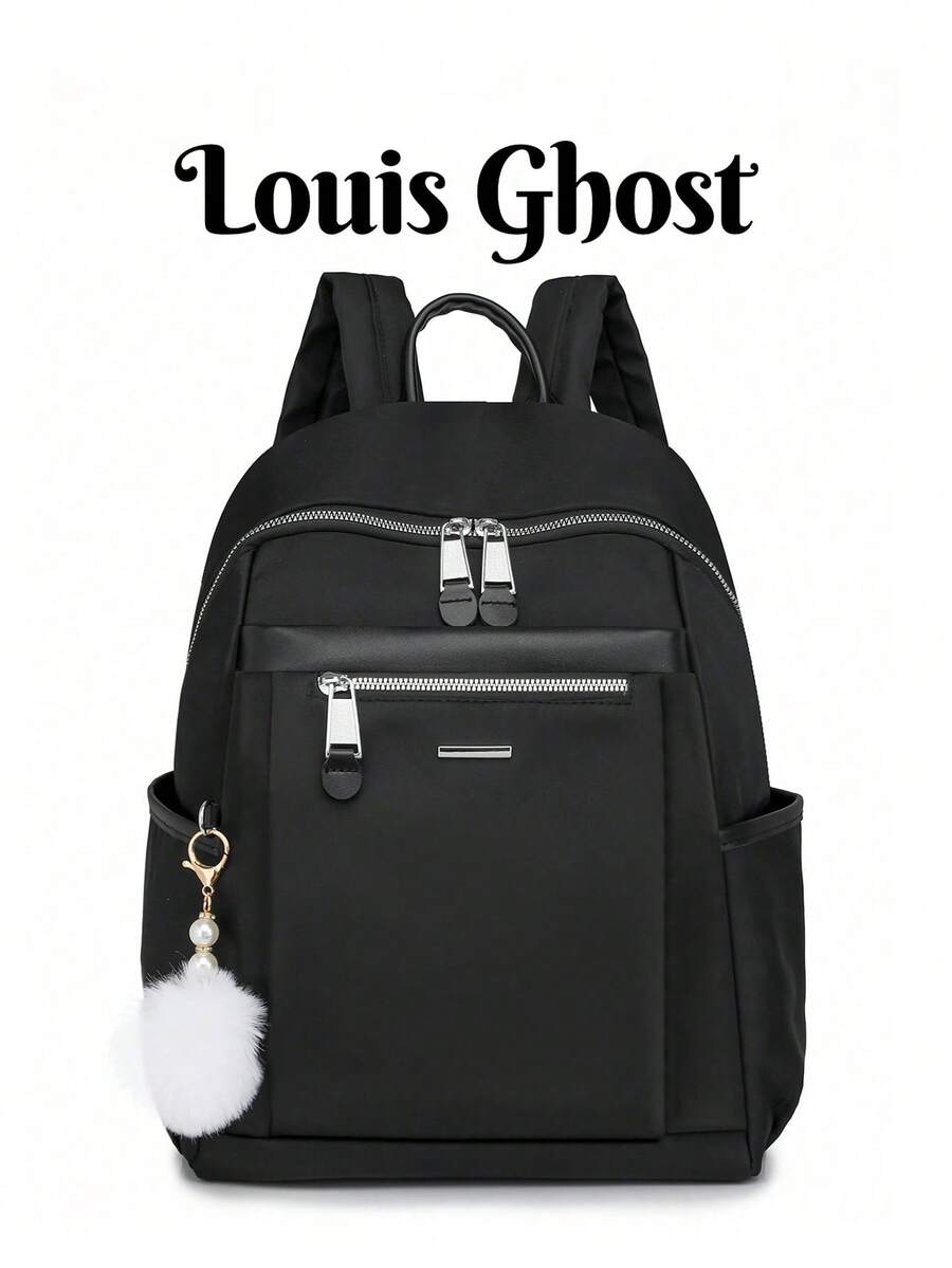 Mochila de mujer de gran capacidad con estilo retro de moda, adecuada para ir al trabajo, viajar, hacer compras, como regalo