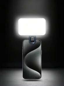 Portable Selfie Fill Light Video Conference Light With Phone Camera Clip, Clip-On LED Light For Video Conferencing, 3 Lighting Modes, Rechargeable, Portable, Suitable For Laptop/Phone/Tablet/Zoom Meeting/Makeup - A - 查看 8
