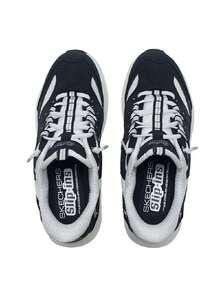 Skechers Zapatos deportivos casuales CONTOUR FOAM para mujer, zapatos ligeros de estilo de vida deportivo y viaje 150412-BKW - Blanco y negro - Ver 9