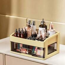 New Makeup Organizer Box, Convenient Makeup Drawer Set, Sturdy Cosmetic Storage Rack, Suitable For Vanity, Bathroom Sink And Student Dorm Desk, Organize Beauty Products,Bedroom Room Decor,Back To School - Multicolor - View 14
