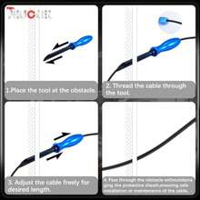 5PCS Wire Insertion Tool Set, Piercing, Lead Wire Threading, 7618 Wire Harness Special Lead Kit, Handhold Auto Repair, Disassembly Gadget, OEM Tool - As Pic - View 5