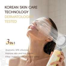 Shower Head With Handheld And Aromatherapy Shower Filter, Milk Pressure Boosting, Water Saving, Korean-Made, Vitamin C, Aromatic SPA, Soft Skin And Smooth Hair, 99% Chlorine Removal - Vanilla Milk Set - View 8