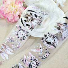 Pita PET Mawar Merah Matte 2m/Gulungan, Pita Perekat Dekoratif Washi, Stiker Perekat Dekoratif untuk Perencana, Scrapbooking, Kolase, Bahan 100cm Loop - 2 juta - View 9