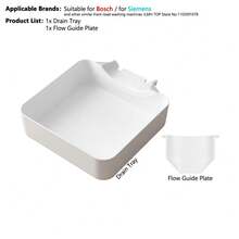 Aoifn Washing Machine Drain Pan, Front-Load Washing Machine Filter Cleaning Water Tray, Laundry Room Floor Overflow Protection Tool - A - View 8