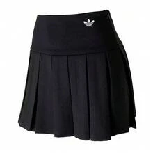 Adidas 三葉草女子SKIRT運動休閒半身裙 - 黑色 - 查看 5