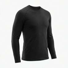 Kit 3 Camisetas Manga Longa Masculina Térmica Confortável Leve Respirável Microfibra - GG - Visão 5