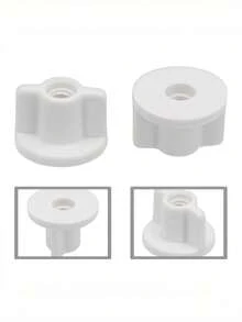 1/2/4/6 buah Mur Pengganti Dudukan Toilet, Mur Pengikat Engsel Tutup Toilet 6mm, Pengencang Sekrup Pemasangan Bawah, Aksesoris Perangkat Keras Perbaikan Kamar Mandi - beraneka warna - View 9