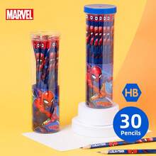 Disney Marvel Spider-Man Pencils, Student Stationery, Break-Resistant Lead, Cartoon Pencils For Beginners, HB Pencils, Back To School Season, 30pcs/50pcs - 30 Pcs - View 10