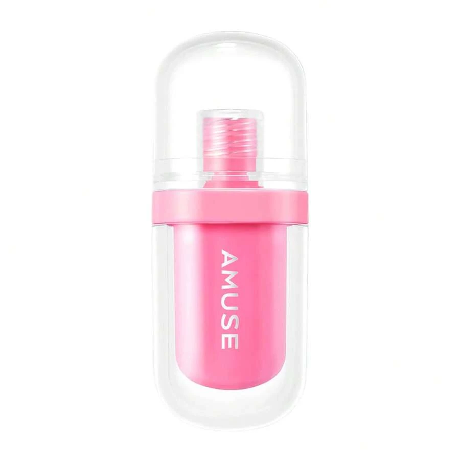 AMUSE Jel-Fit Tint - صبغة شفاه هلامية طويلة الأمد لمدة 12 ساعة مع حمض الهيالورونيك - 04 حليب الورد - مشاهدة 1