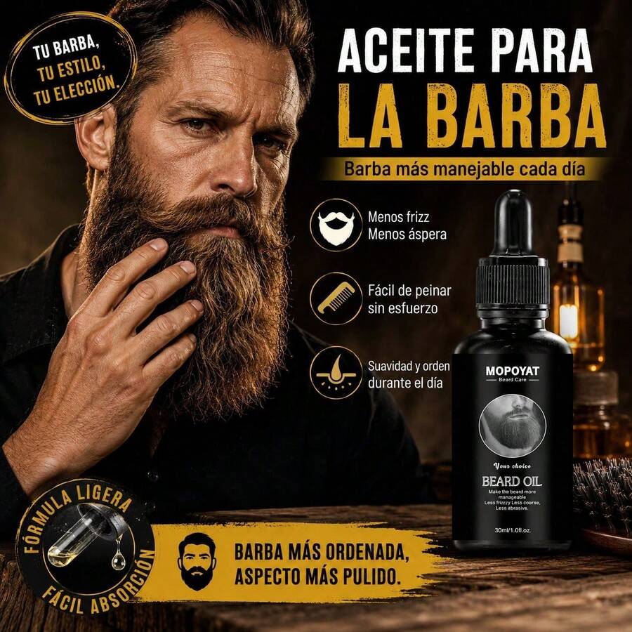 Beard & Mustache Care - Beard Oil a - View 1