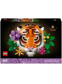 LEGO Art The Fauna Collection Tiger (31217) - 彩色 - 查看 1