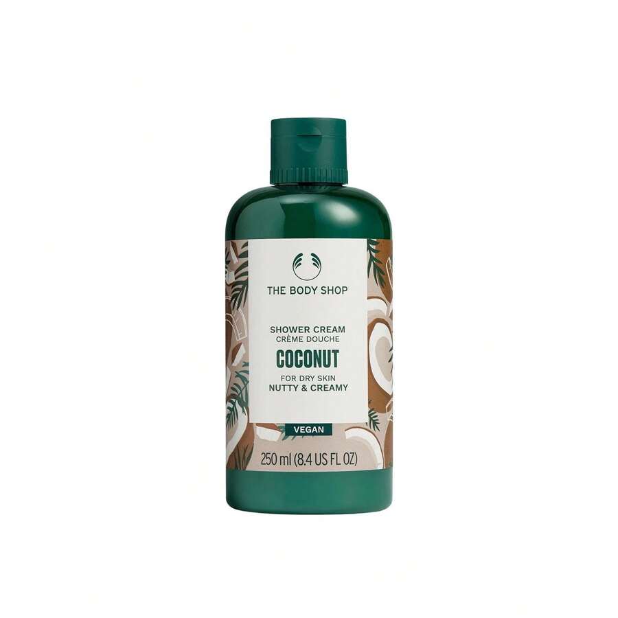 The Body Shop ذا بودي شوب كريم استحمام بجوز الهند 250 مل - كريم استحمام بجوز الهند، نباتي - الحمضيات - مشاهدة 1
