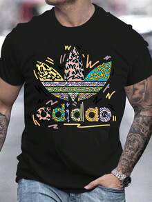 Men T-Shirts - 黑色 - 查看 9