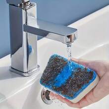 Bathroom Multi-Function Wall Cleaning Brush, Long Handle With Replaceable Head, Bathtub, Tile, Window Glass Sponge Brush - Multifunctional Wall Cleaning - View 9