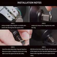6x Anvil Retaining Ring Clip With O-Ring For  Type 3/8" Impact Wrench - UK-l351901 - View 8