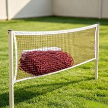 1pc Polypropylene Material Badminton Net, Oxford Fabric Edged Standard Badminton Net, Outdoor Yard Indoor Gym Universal Training Net - Multicolor - View 4