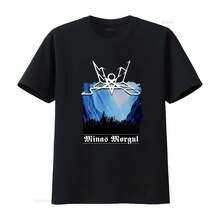 Local Warehouse, Men's 100% Cotton Graphic T-Shirt, Short Sleeve, Summoning Minas Morgul Band, Crew Neck, Relaxed Fit - Black - View 2