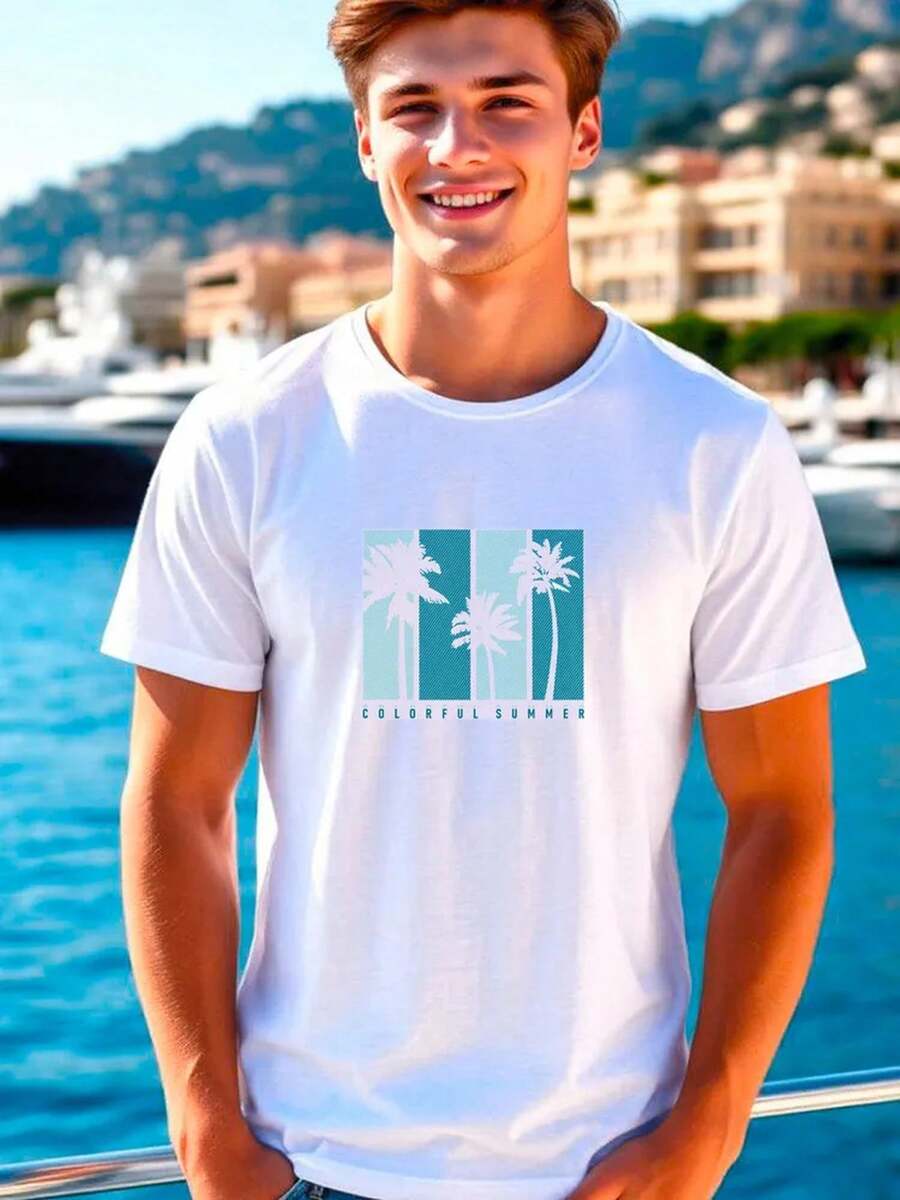 Men T-Shirts - Black - View 1