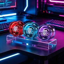 1 pieza Yo-yo profesional de nivel de entrada, diseño de retorno automático, tiempo de giro ultra largo, modelo de competición avanzado, unisex - Multicolor - Ver 2