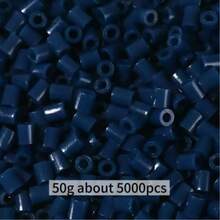 5000顆迷你熔珠 2.6mm 微型熔珠 DIY 燙貼珠 Perler 珠 Fusion 珠 燙貼珠玩偶，適用於珠寶製作、像素藝術燙貼耳環、手工玩偶吊飾、裝飾飾品 - 多色 - 查看 31