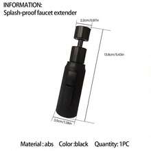 360° Universal Rotating Faucet Extender Aerator, Flexible Waist Design Anti-Splash Faucet Nozzle, 3 Modes Kitchen Sink Sprayer - Multicolor - View 12
