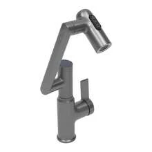 YUNRUX Swivel Faucet, Faucet With LED Temperature Display, Bathroom Faucet - Grey - View 1