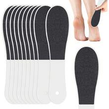 1/4/10pcs Foot File, Double-Sided Sandpaper Foot Care File, Professional Sandpaper Foot Callus Removal Tool, Coarse And Fine Double-Sided Foot Brush, Suitable For Soft Feet, Dead Skin Feet, Foot File Care, Foot Exfoliation, Easy To Use - A - View 1