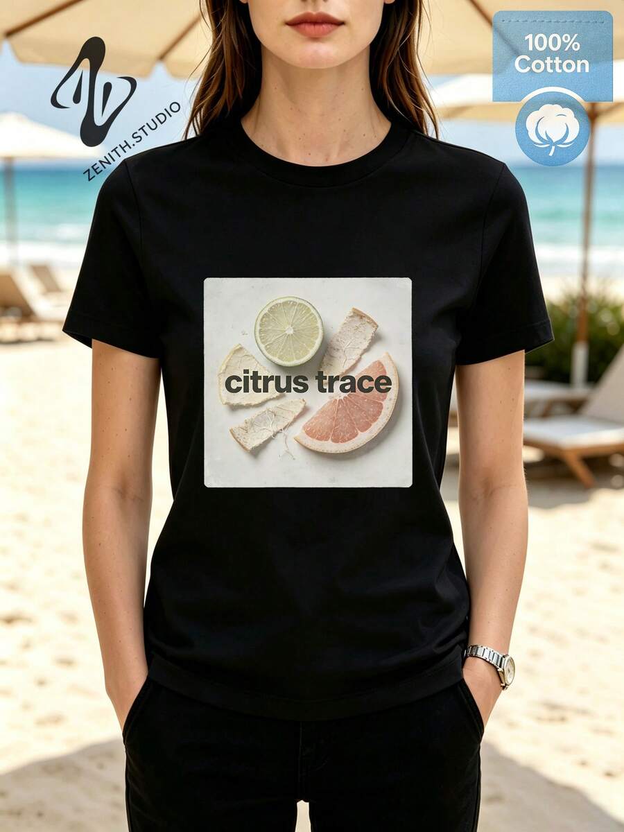 Women T-Shirts - 黑色 - 查看 1