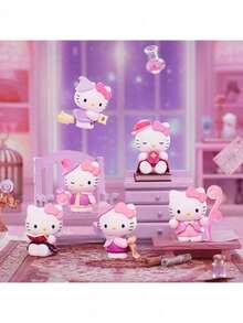 Officially Licensed Sanrio Astrology Series Desktop Ornament, Hello Kitty Character Design, Collectible Figurine, Premium Detailed Craftsmanship, Home, Office & Desktop Decoration, Perfect For Birthday, Christmas, Holiday - Multicolor - View 5