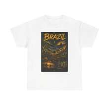 Camiseta de aficionado al fútbol de Brasil, camiseta con gráfico de fútbol, camiseta artística de Rio Futebol - Blanco - Ver 6