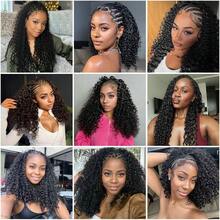 Burmese Curly Human Hair For Crochet, 18 Inch, 50g, Knotless, Pre-Separated, Invisible, Lightweight, Reusable, Crochet Hair Extensions, Natural Black - Natural Black - View 8