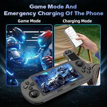 Portable Retro Handheld Game Console 4.5" HD Screen 20,000+ Classic Games (FC/GBA/Arcade) 14+ Emulators Dual Joysticks Supports Music/Video/E-Book/Power Bank Portable Gift For Men/Husband/Boyfriend - View 6