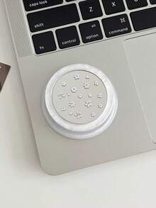 Ins風英文字碎花鏡面手機支架 MagSafe 磁吸強吸附 超清晰愛心鏡 新款化妝工具 桌面支撐架 星級頂級氣囊背貼手機殼 - 彩色 - 查看 8