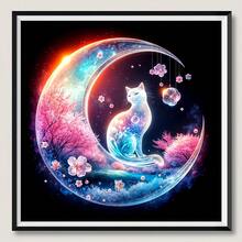 1pc Diamond Painting Kit, Round Diamond Dot Painting DIY, Full Drill Art And Craft, Suitable For Home Wall Decor Gift - round diamond - View 5